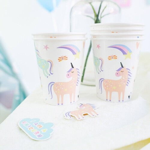confetti xl eenhoorns en regenbogen - 45st  | 68321 | 1
