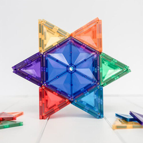connetix magnetische tegels geometry - rainbow - 30st   | CON-EU-30G | 3