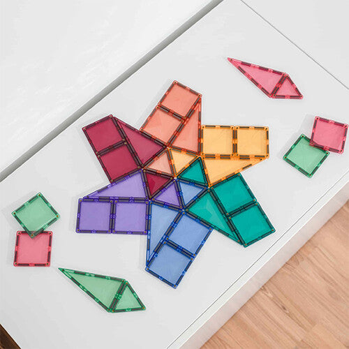 connetix magnetische tegels mini - pastel - 32st  | CON-EU-P32 | 3