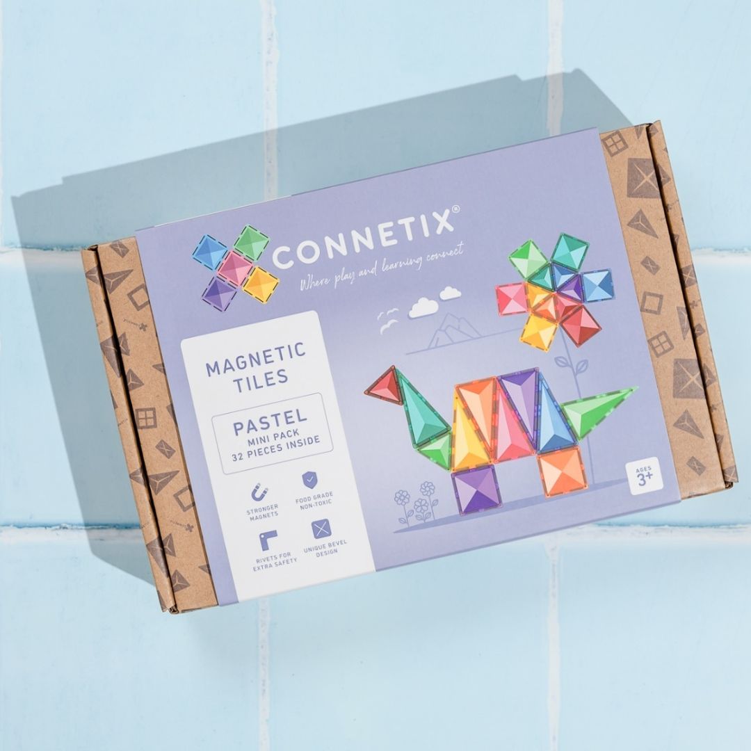 connetix magnetische tegels mini - pastel - 32st  | CON-EU-P32 | 7