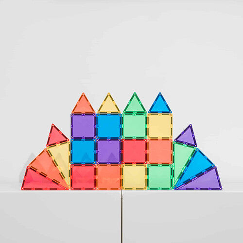 connetix magnetische tegels mini - rainbow - 24st  | CON-EU-24 | 2