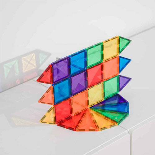 connetix magnetische tegels mini - rainbow - 24st  | CON-EU-24 | 5