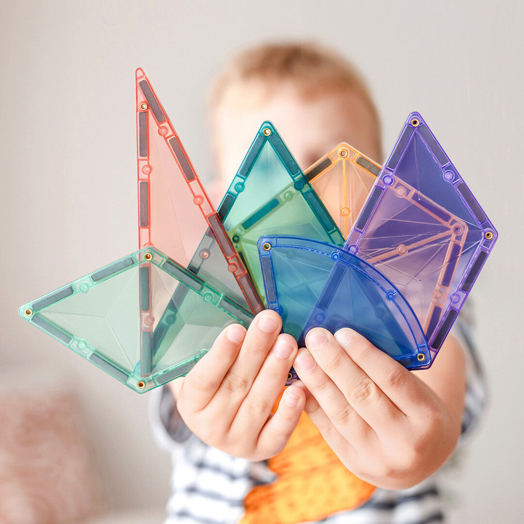 connetix magnetische tegels shape expansion pack - pastel - 48st   | CON-EU-P48SE | 3