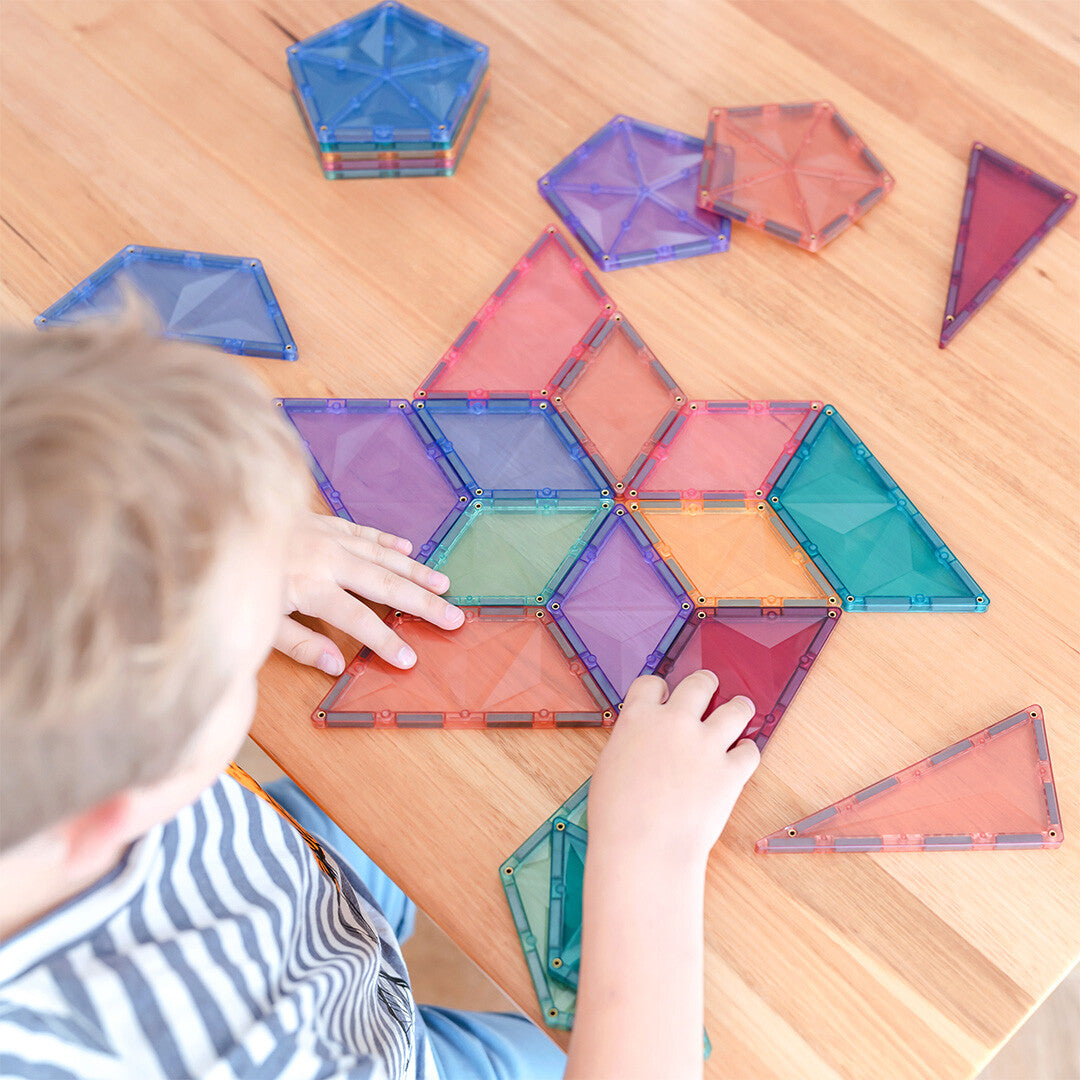 connetix magnetische tegels shape expansion pack - pastel - 48st   | CON-EU-P48SE | 5