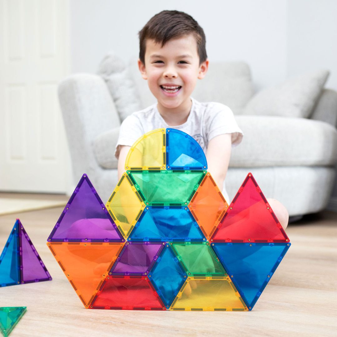 connetix magnetische tegels - shape expansion pack - rainbow - 36st    | CON-EU-36SE | 2