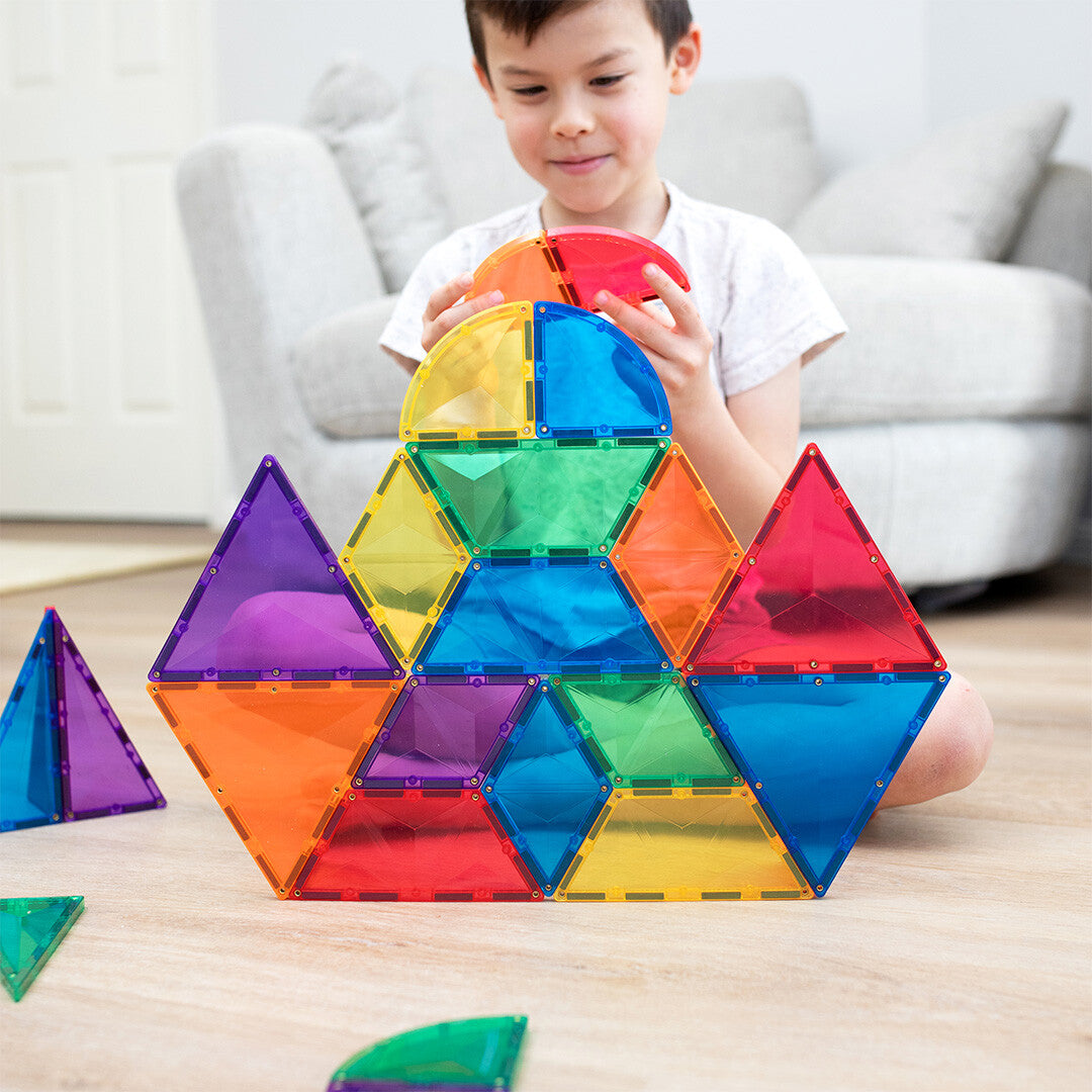 connetix magnetische tegels - shape expansion pack - rainbow - 36st    | CON-EU-36SE | 6