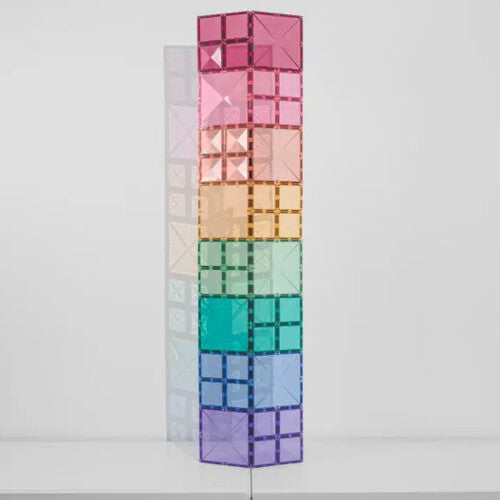 connetix magnetische tegels square pack - pastel - 40st  | CON-EU-P40S | 5