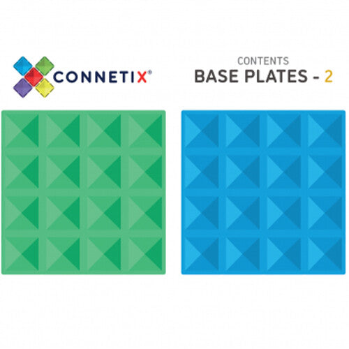 connetix uitbreidingsset bodemplaten - green-blue - 2st    | CON-EU-2BP | 7