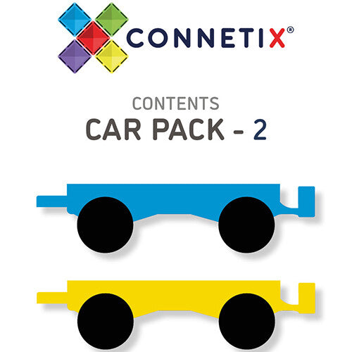 connetix uitbreidingsset cars - rainbow - 2st    | CT-R-00002-CA | 6