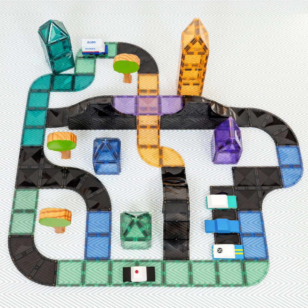 connetix uitbreidingsset ramps and intersections - 16st  | CT-O-00016-RI | 5