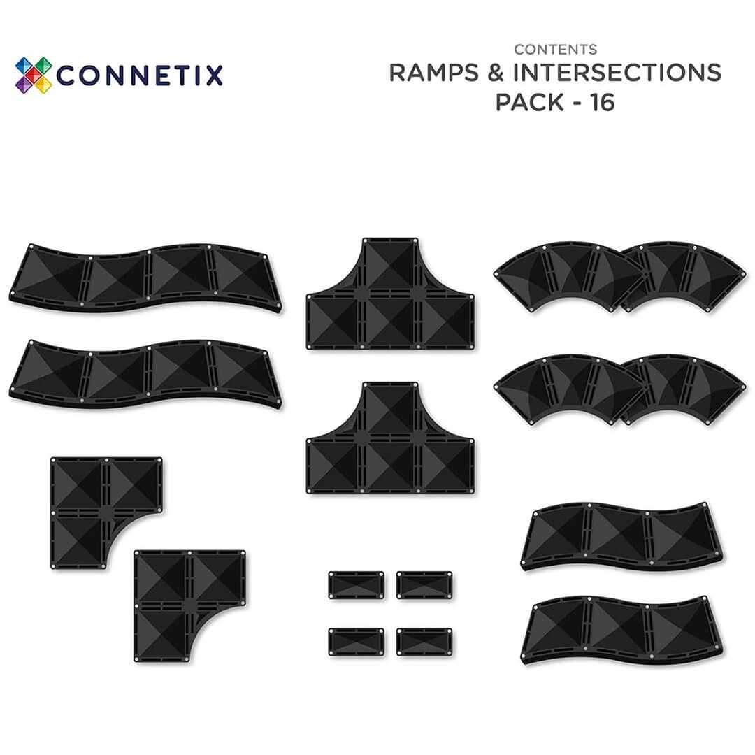 connetix uitbreidingsset ramps and intersections - 16st  | CT-O-00016-RI | 7