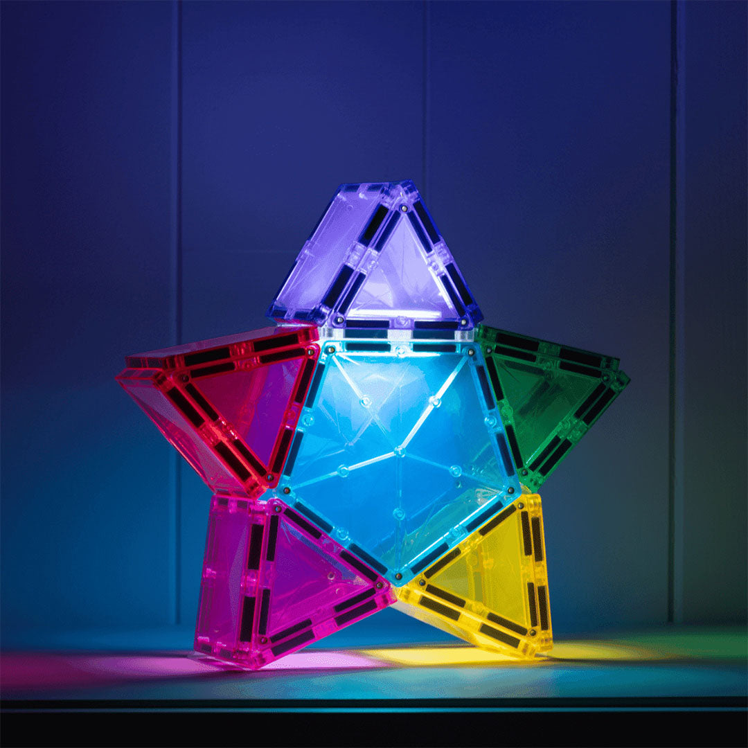 connetix magnetische tegels light star 28st | CT-L-00028-ST | 1