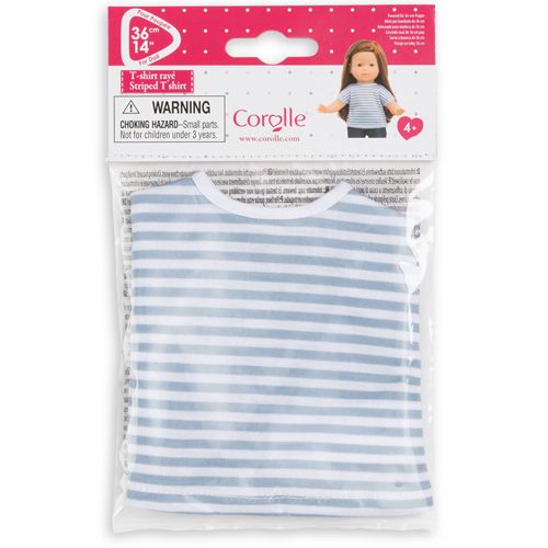 corolle gestreept t-shirt voor stapop - 36 cm   | 5610667 | 2
