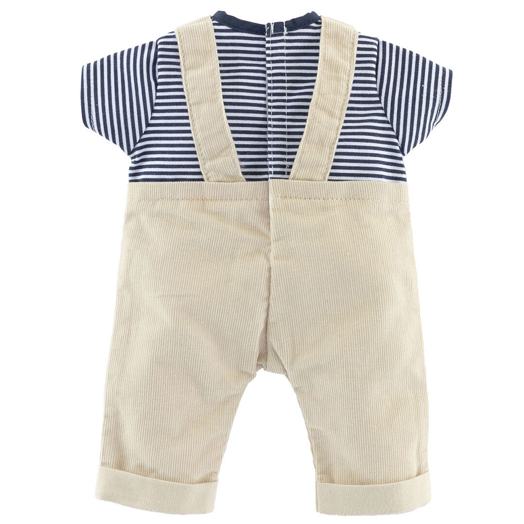 corolle poppenoutfit tuinbroek en t-shirt voor babypop - 36 cm | 5610650 | 1