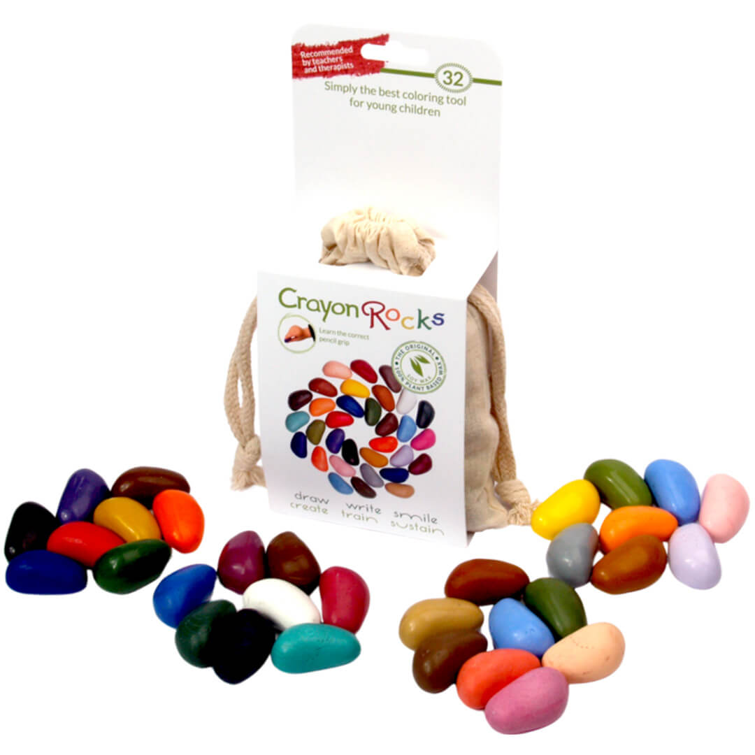 crayon rocks waskrijtjes 32 st in 32 kleuren | CR.CMU.32 | 2
