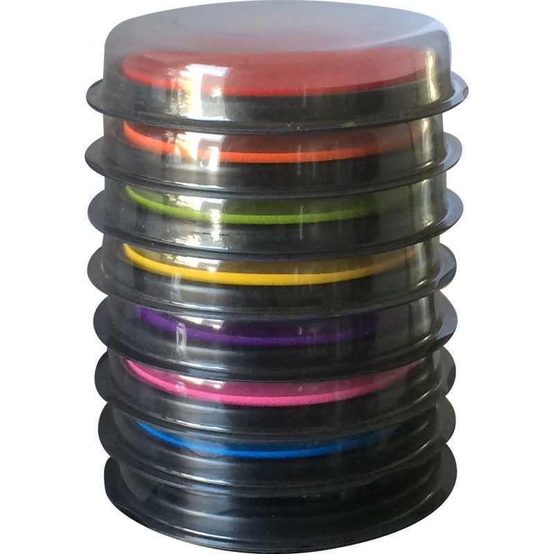crealign inktkussen regenboog kleuren - 8st