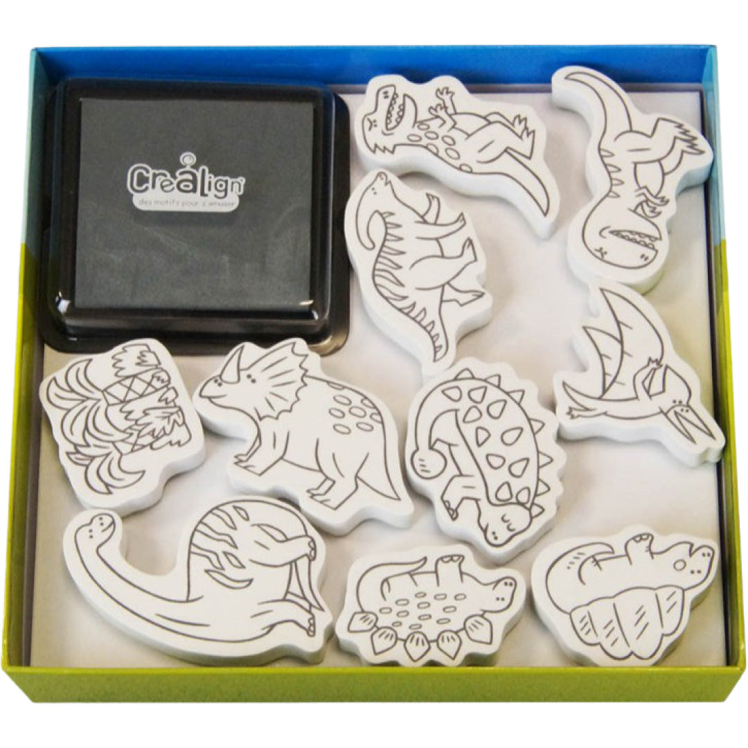 crealign stempelset dinosaurus - 11st | CL125 | 2
