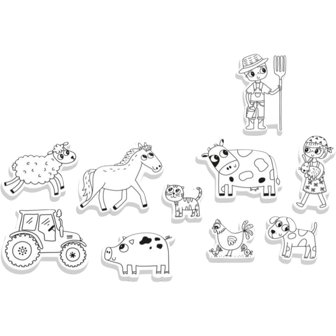 crealign stempelset mijn kleine boerderij - 11st | CL105 | 2