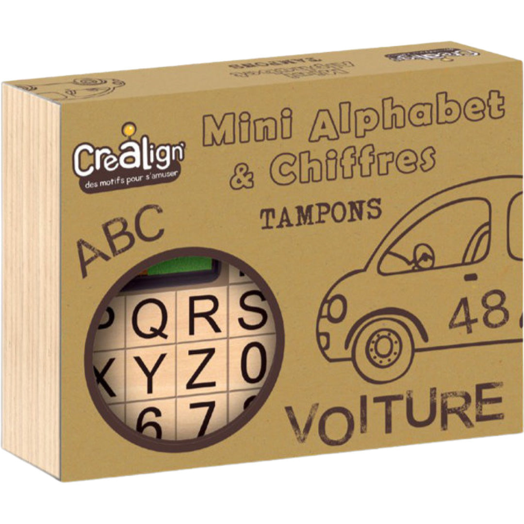 crealign stempelset mini alfabet - 40st | CL150 |