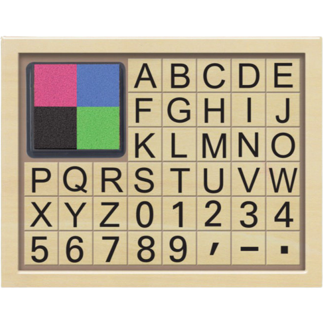 crealign stempelset mini alfabet - 40st | CL150 |2
