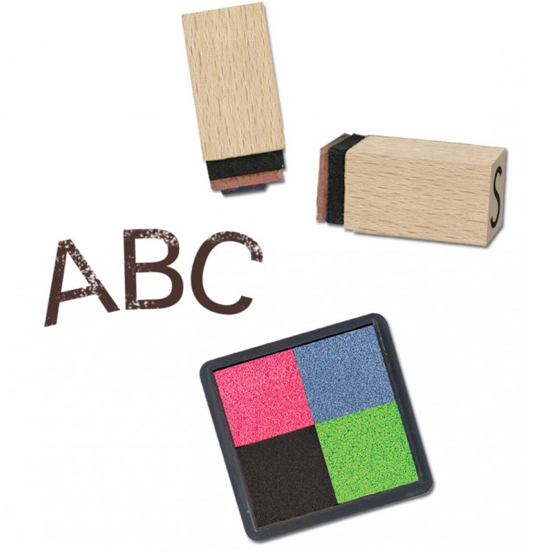 crealign stempelset mini alfabet - 40st | CL150 | 3