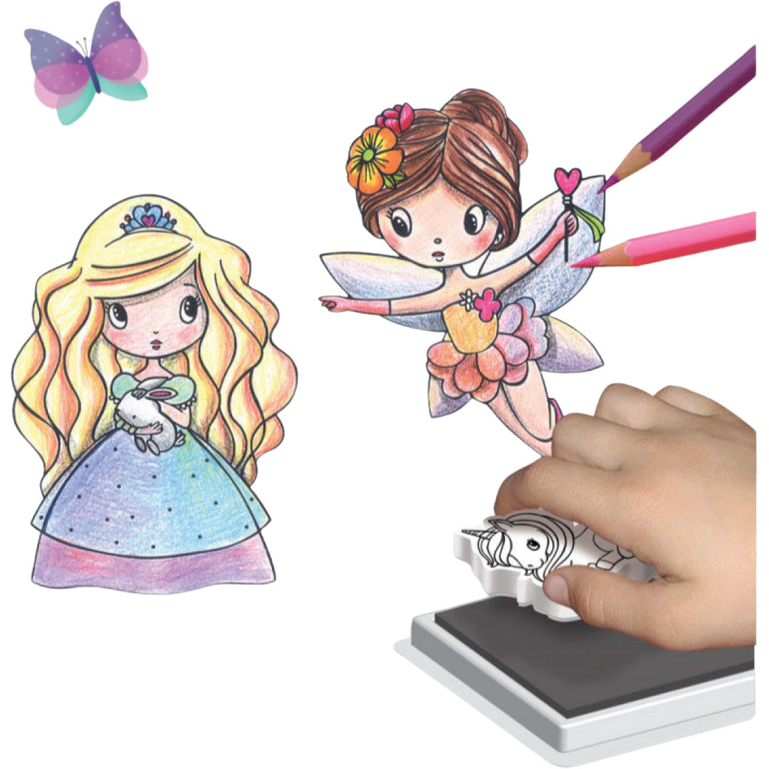crealign stempelset prinsessen en feeën - 11st | CL98 | 3