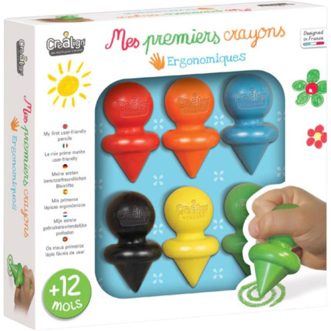 crealign waskrijtjes mijn eerste set - 6st | CL175 |  