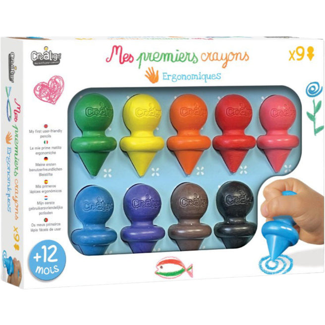 crealign waskrijtjes mijn eerste set - 9st