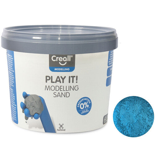 creall modelleer zand - 750 gr - blauw | 3205 PR  | 0