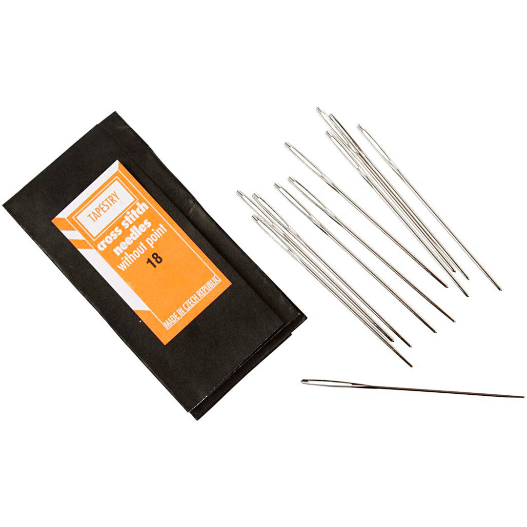 creativ company borduurnaalden zonder punt - 25st | 41105 | 2