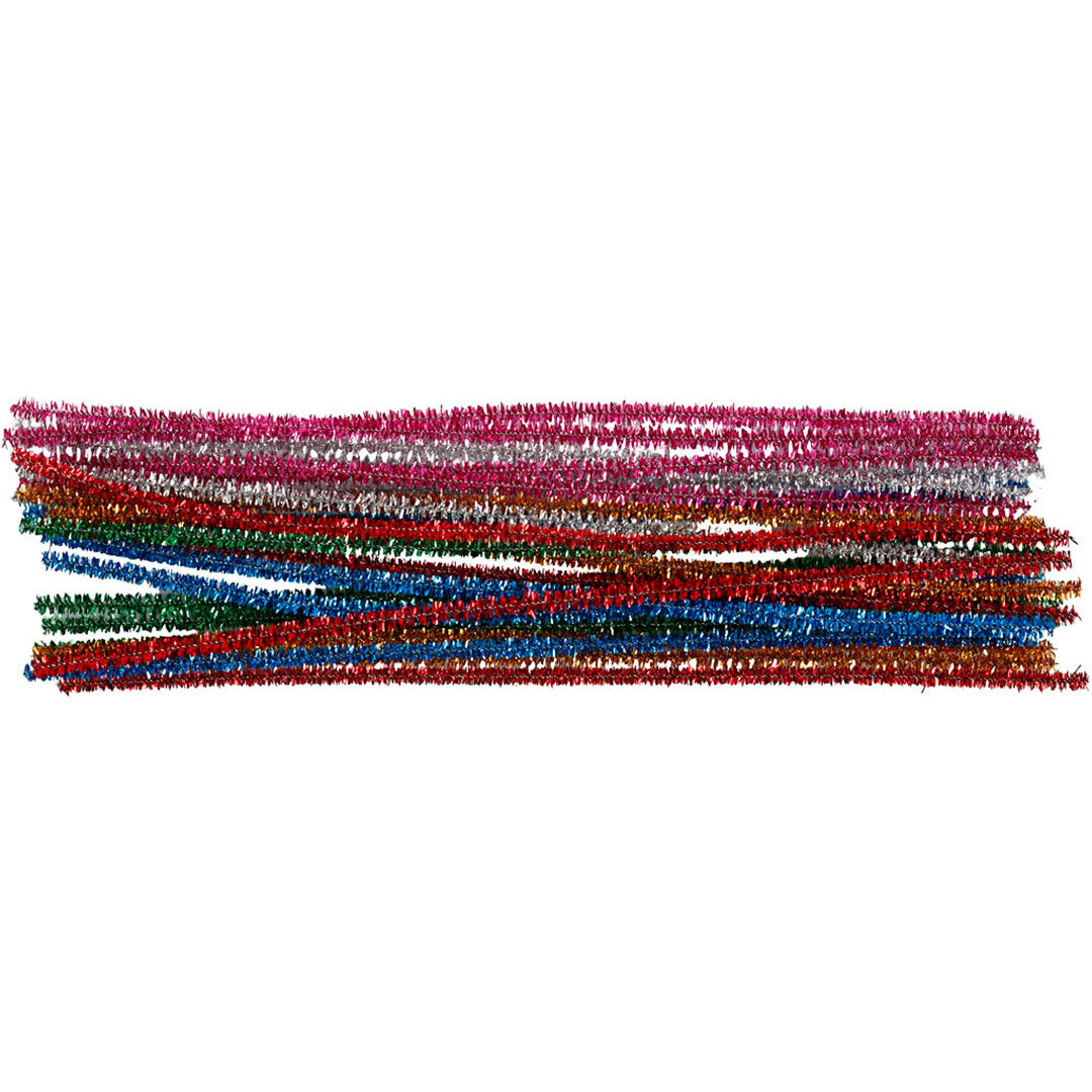 creativ company chenilledraad glitter mix - 24st | 51648 | 1