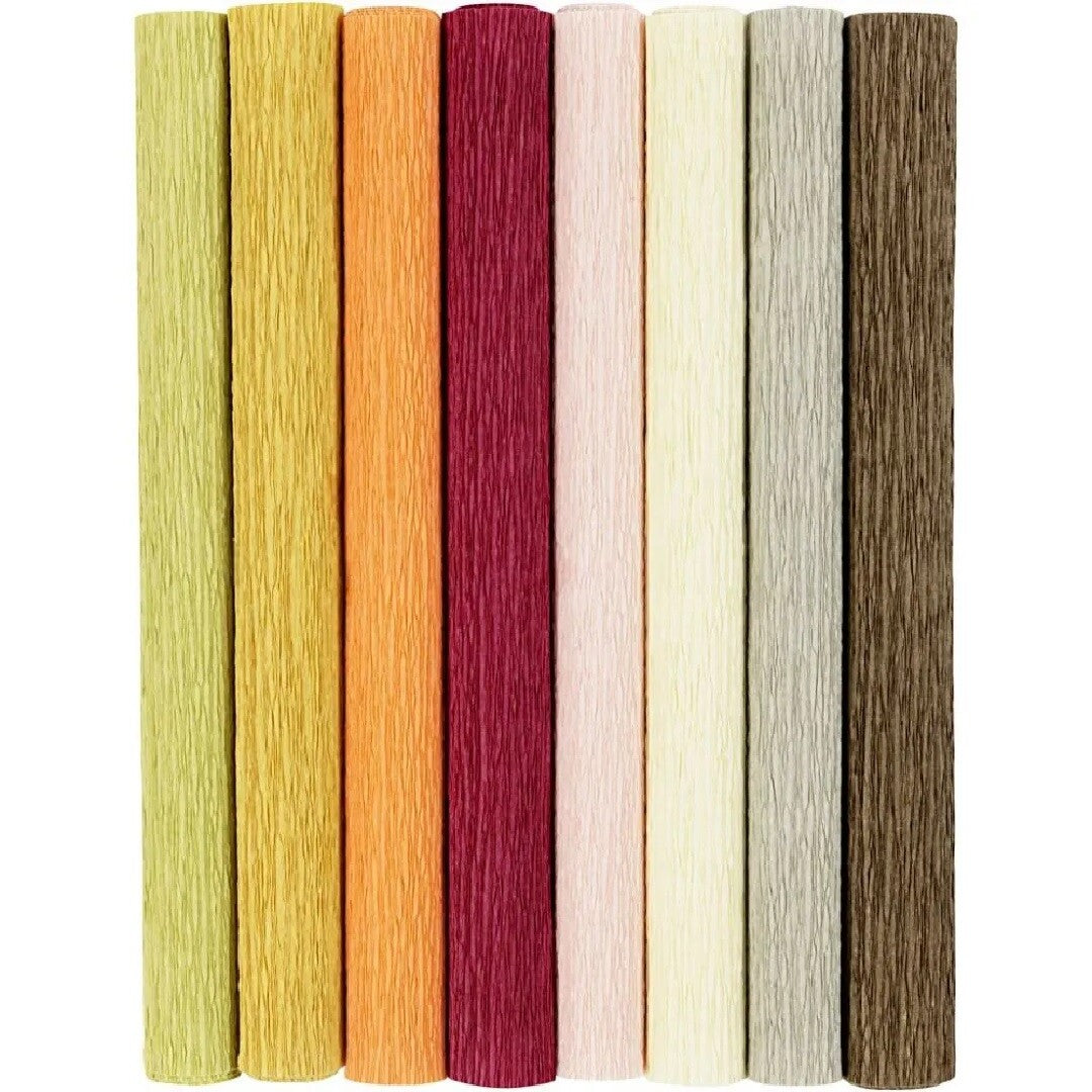 creativ company crêpepapier donker pastel - 8 vellen | 209002 | 0
