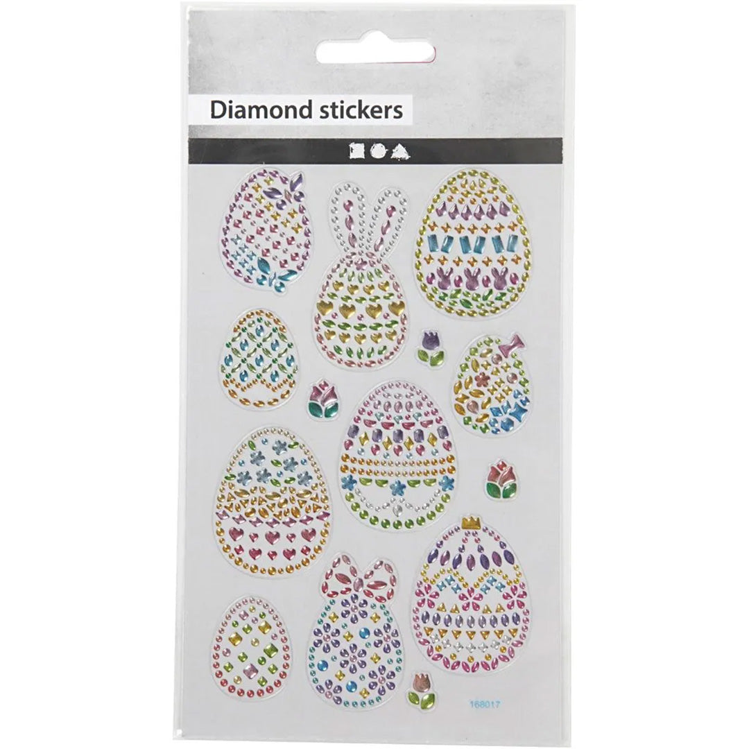 creativ company diamant stickers - paaseieren | 284036 | 1