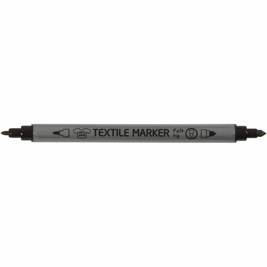 creativ company dubbelzijdige textielstiften - 20st | 34817 | 5