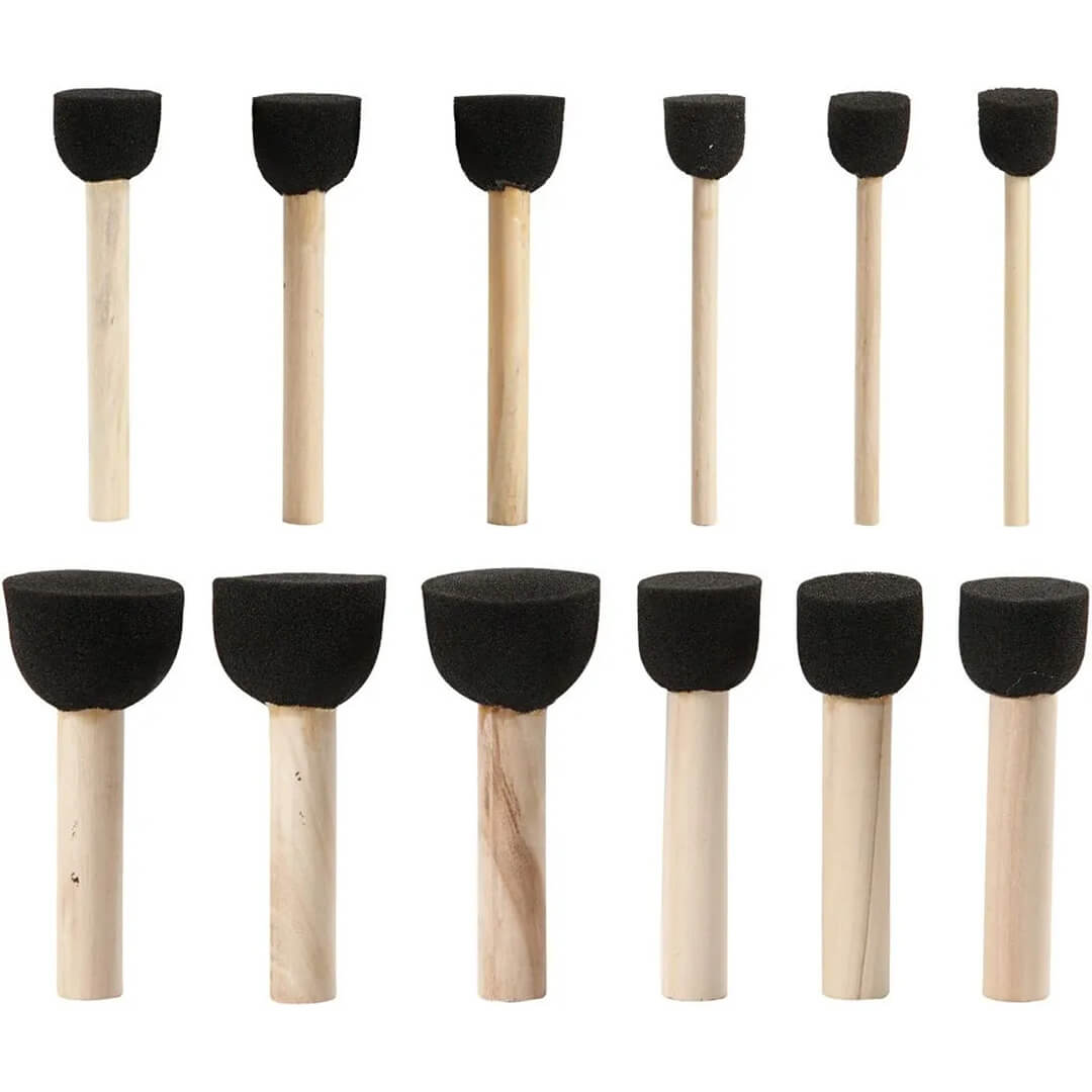 creativ company foam stempels rond - 12st | 10409 | 0