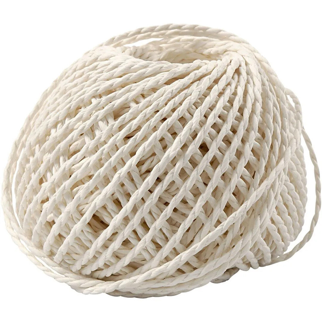 creativ company papiergaren wit - 150 gr - 40m  | 41726 | 0
