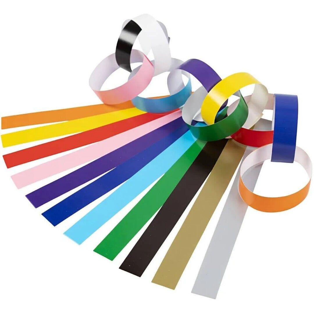 creativ company papierstroken 80gr - 13 kleuren - 2400st | 20785 | 0