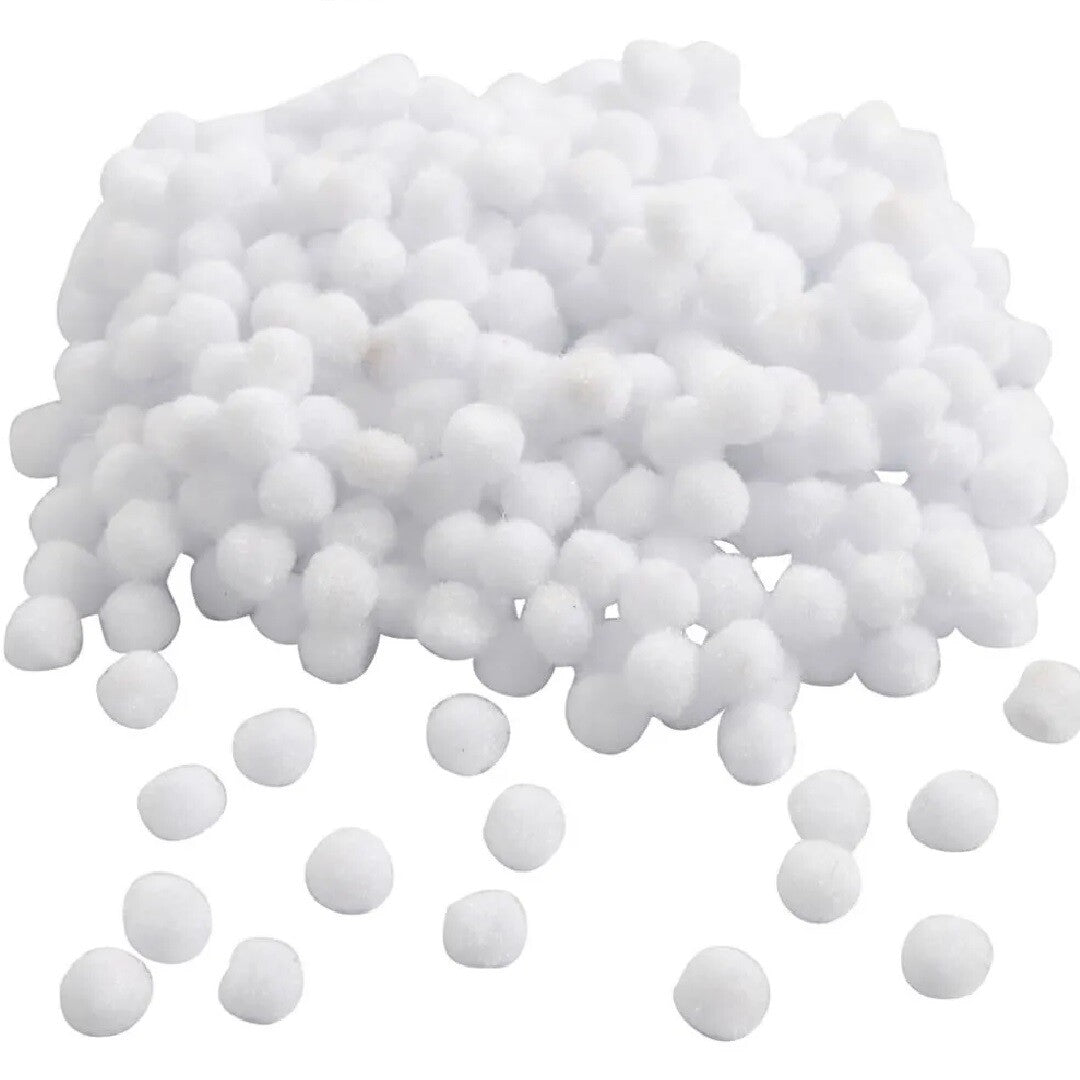creativ company pompoms wit - 450st | 51854 | 0