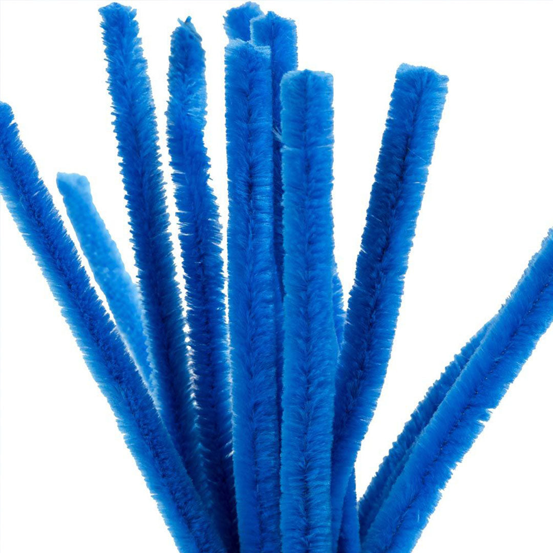 creativ company chenilledraad - donkerblauw - 15st | CREA52106 | 2