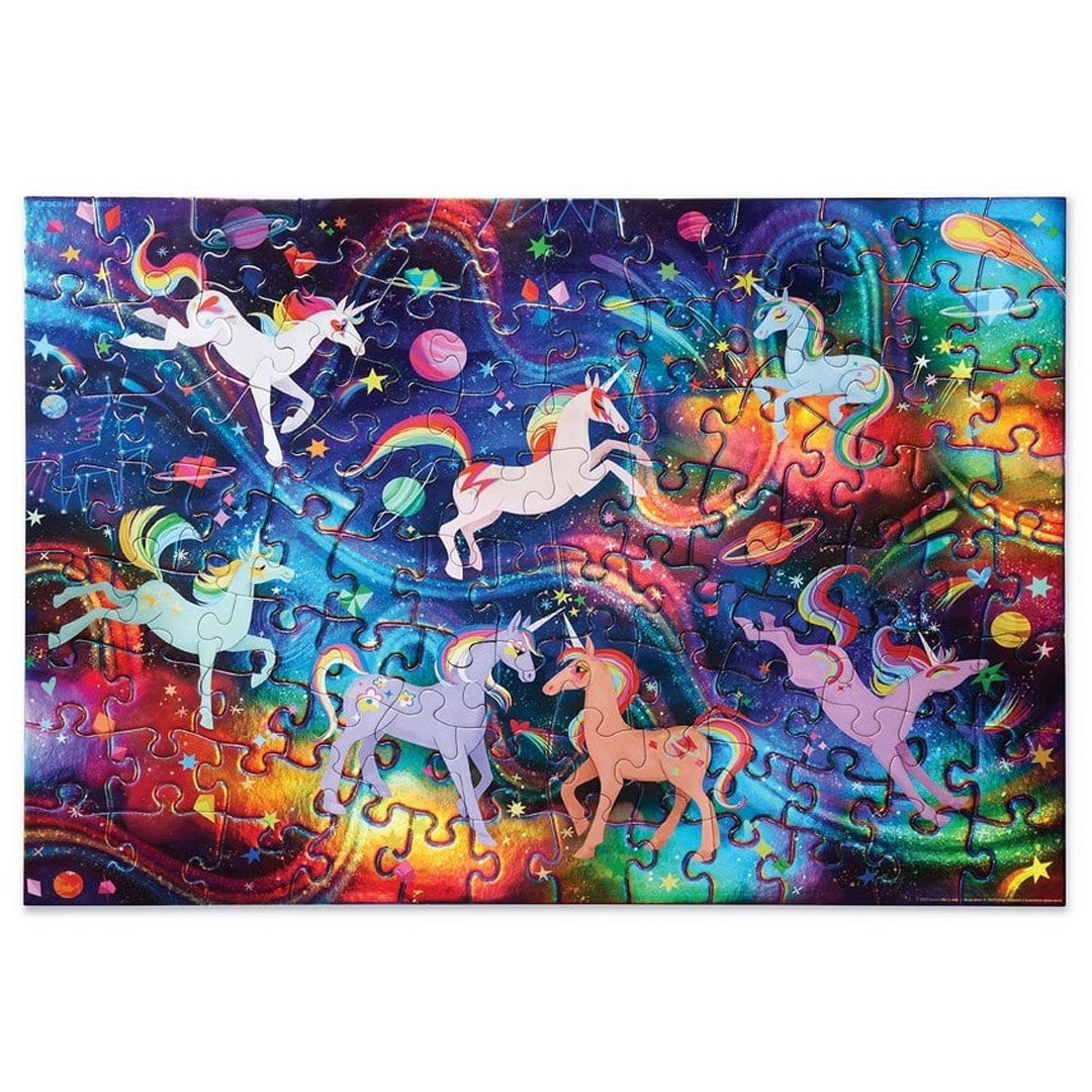crocodile creek holografische puzzel eenhoorn - 100st | CC79101 | 1