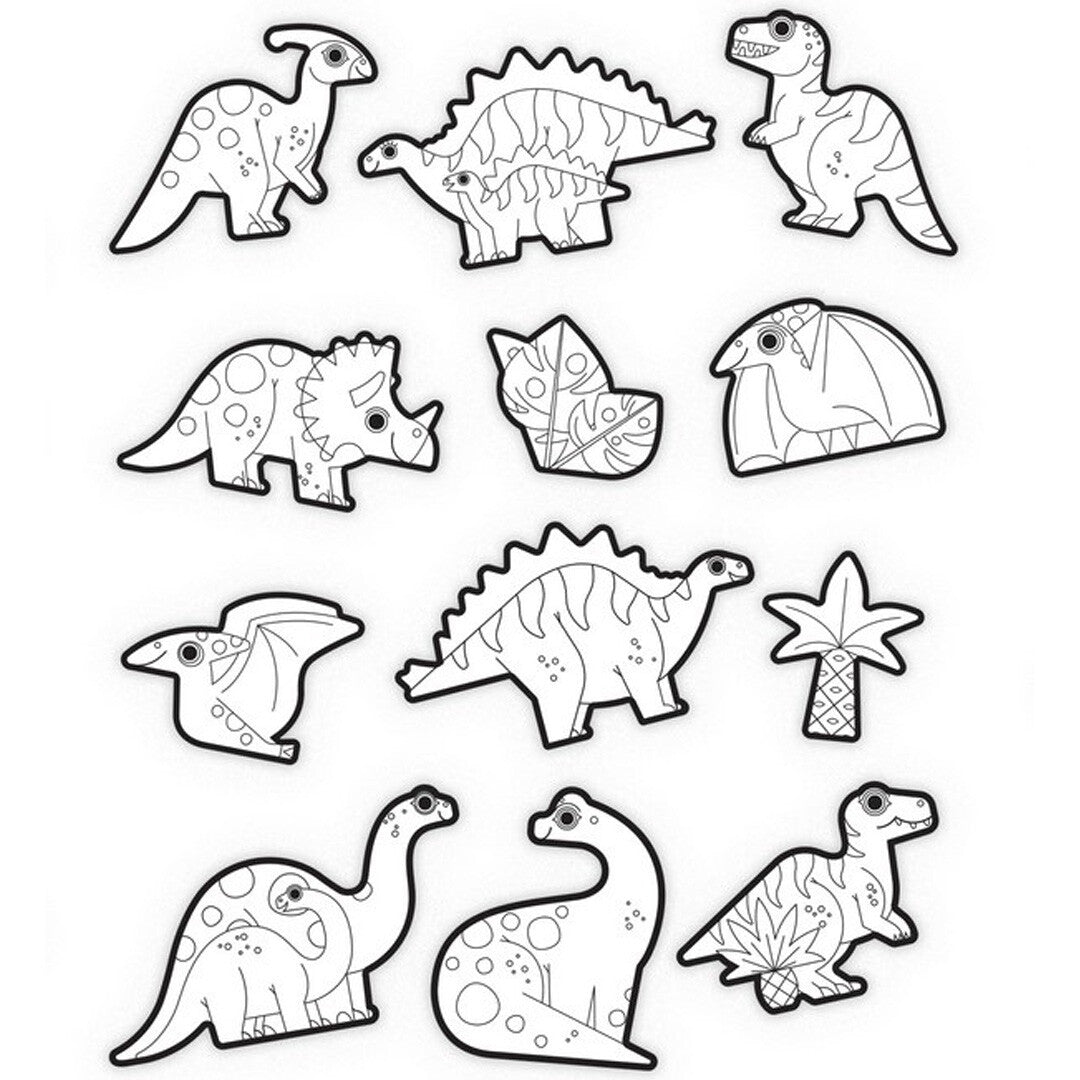 crocodile creek kleurstickers dinosaurus | CC75452 | 1
