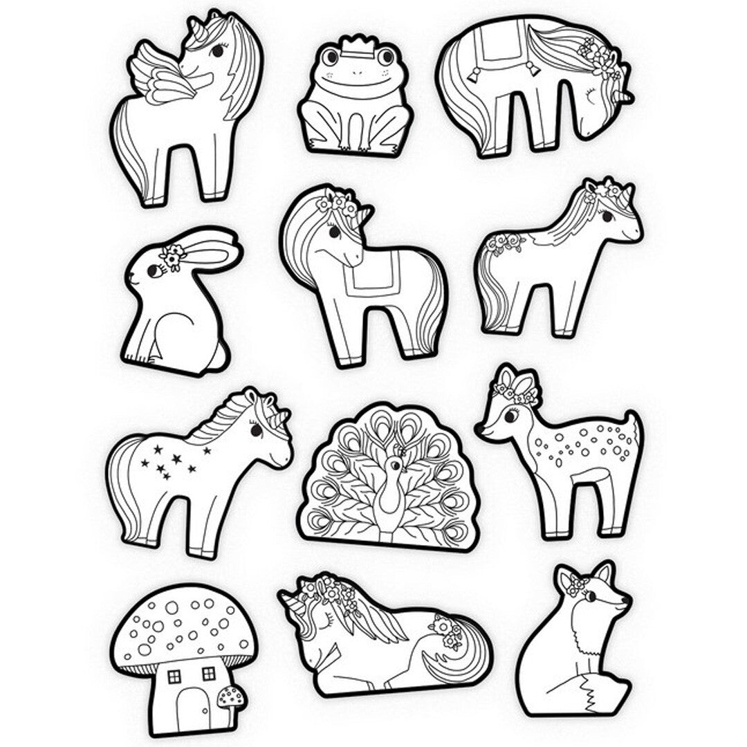 crocodile creek kleurstickers eenhoorn | CC75453 | 1