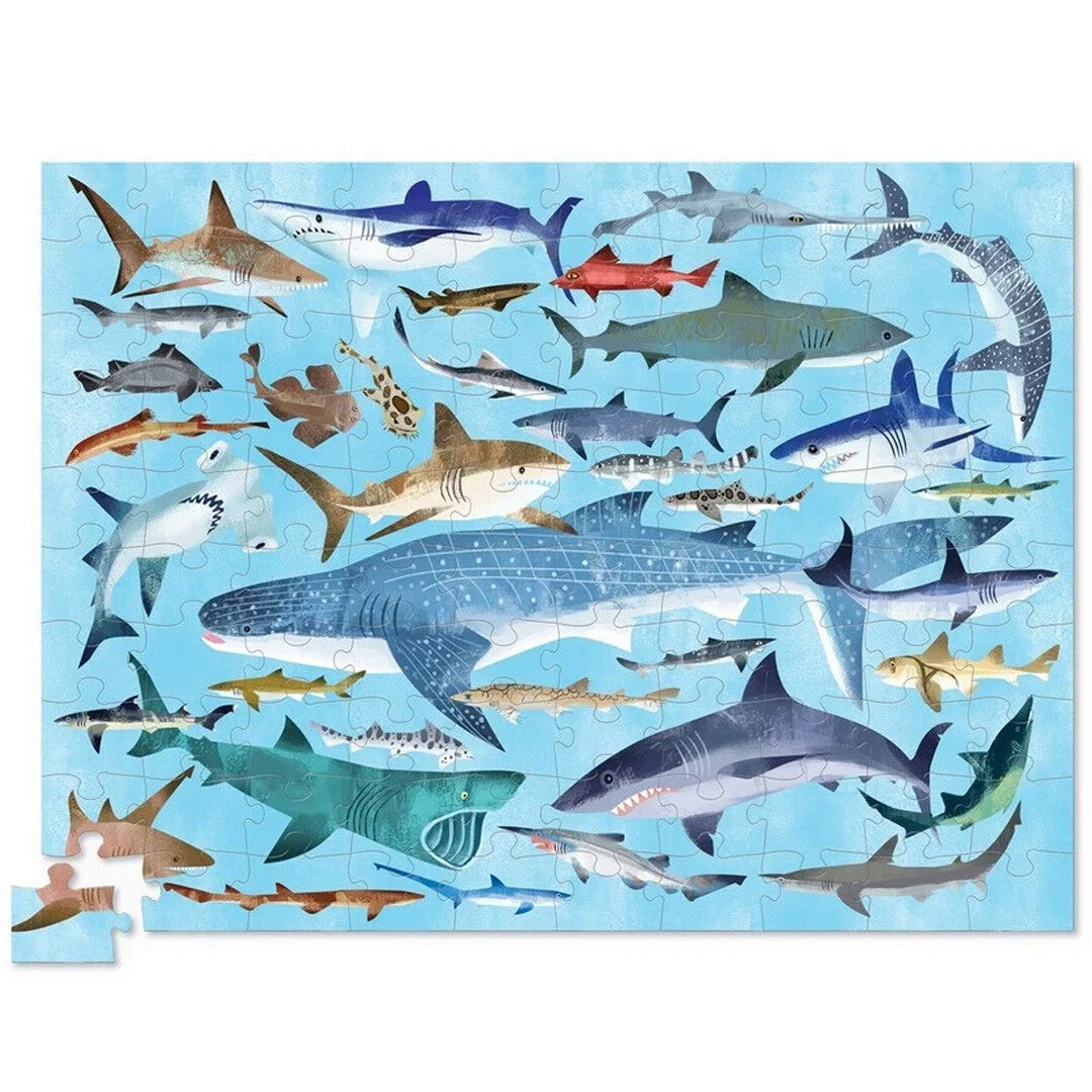 crocodile creek puzzel 36 haaien - 100st | CC40548 | 1