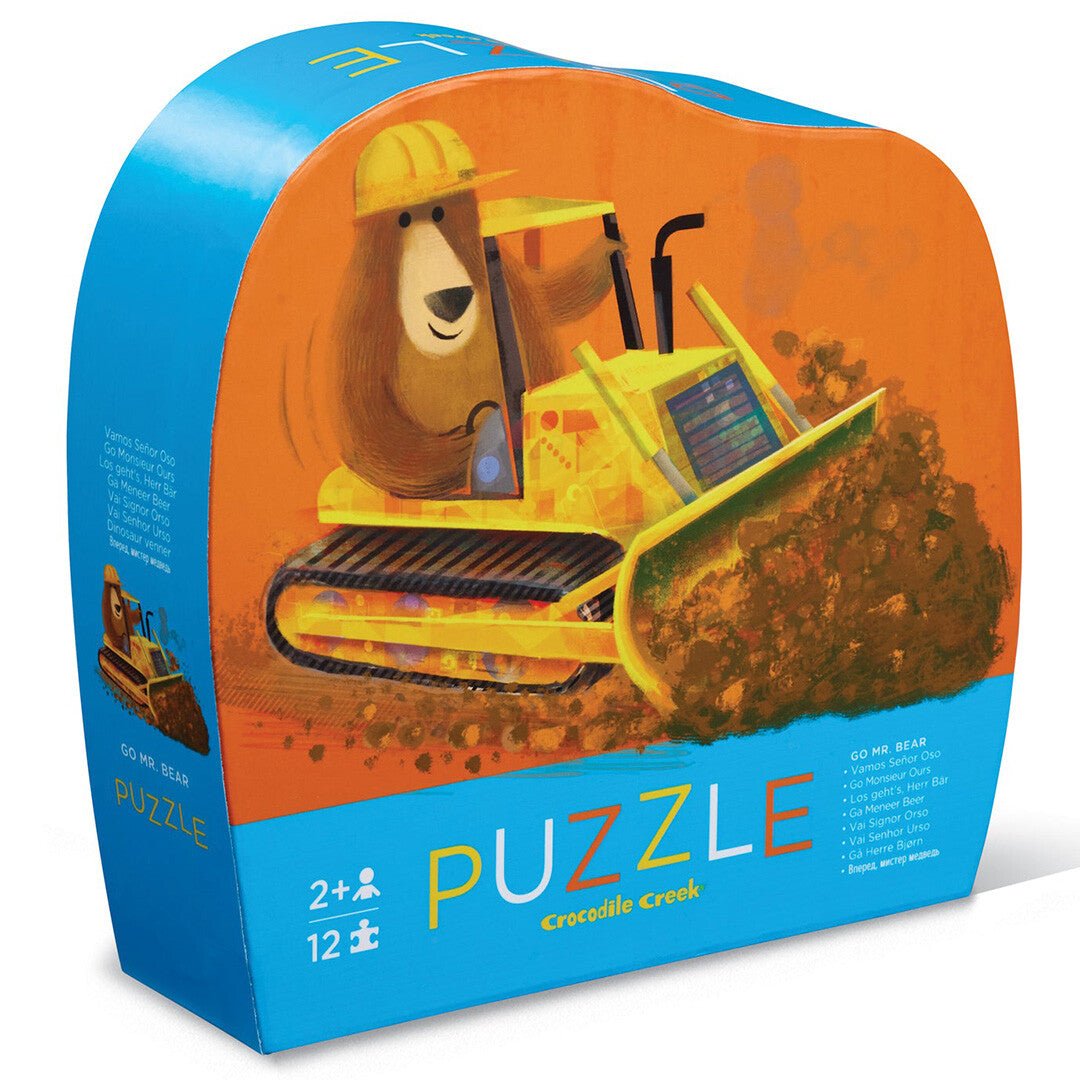 crocodile creek puzzel beer - 12st | CC41224 | 0