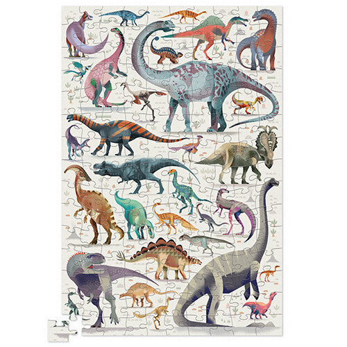 crocodile creek puzzel in blik dinosauriërs - 150st | CC43101 | 1