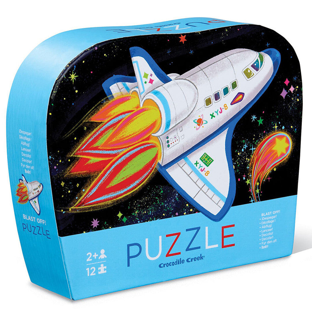 crocodile creek puzzel ruimteschip - 12st | CC41195 | 0