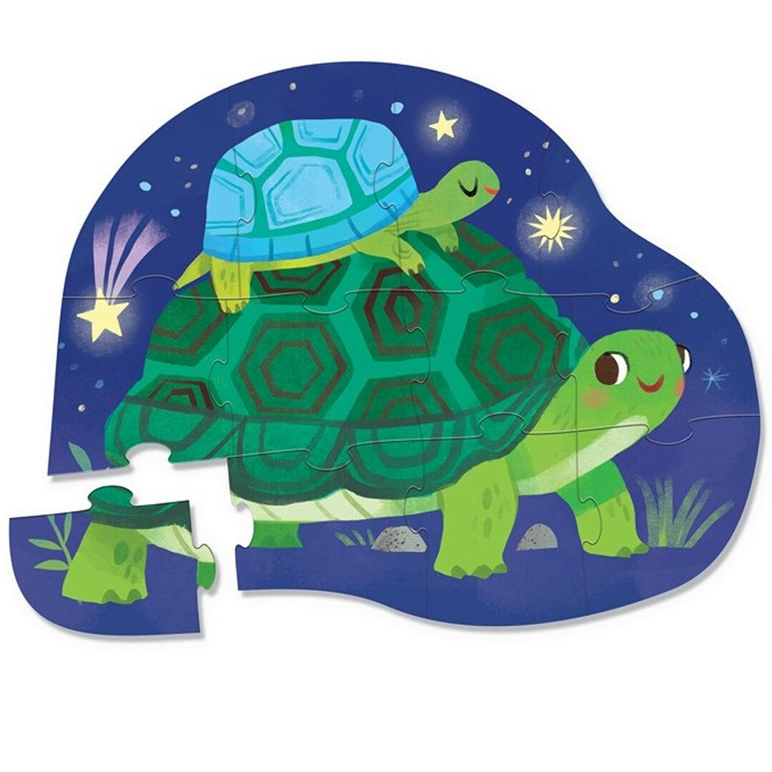 crocodile creek puzzel schildpadden samen - 12st | CC41196 | 1