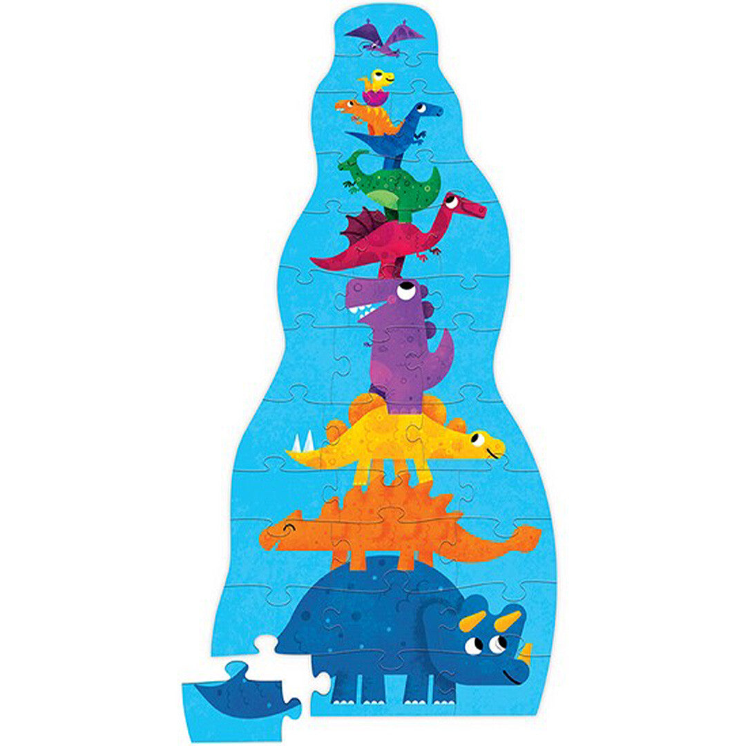 crocodile creek vloerpuzzel dinosaurussen - 30st | CC40102 | 0