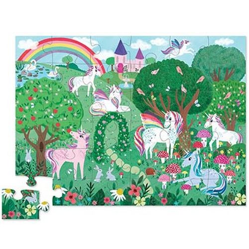 crocodile creek vloerpuzzel eenhoorns - 36st | CC40775 | 1