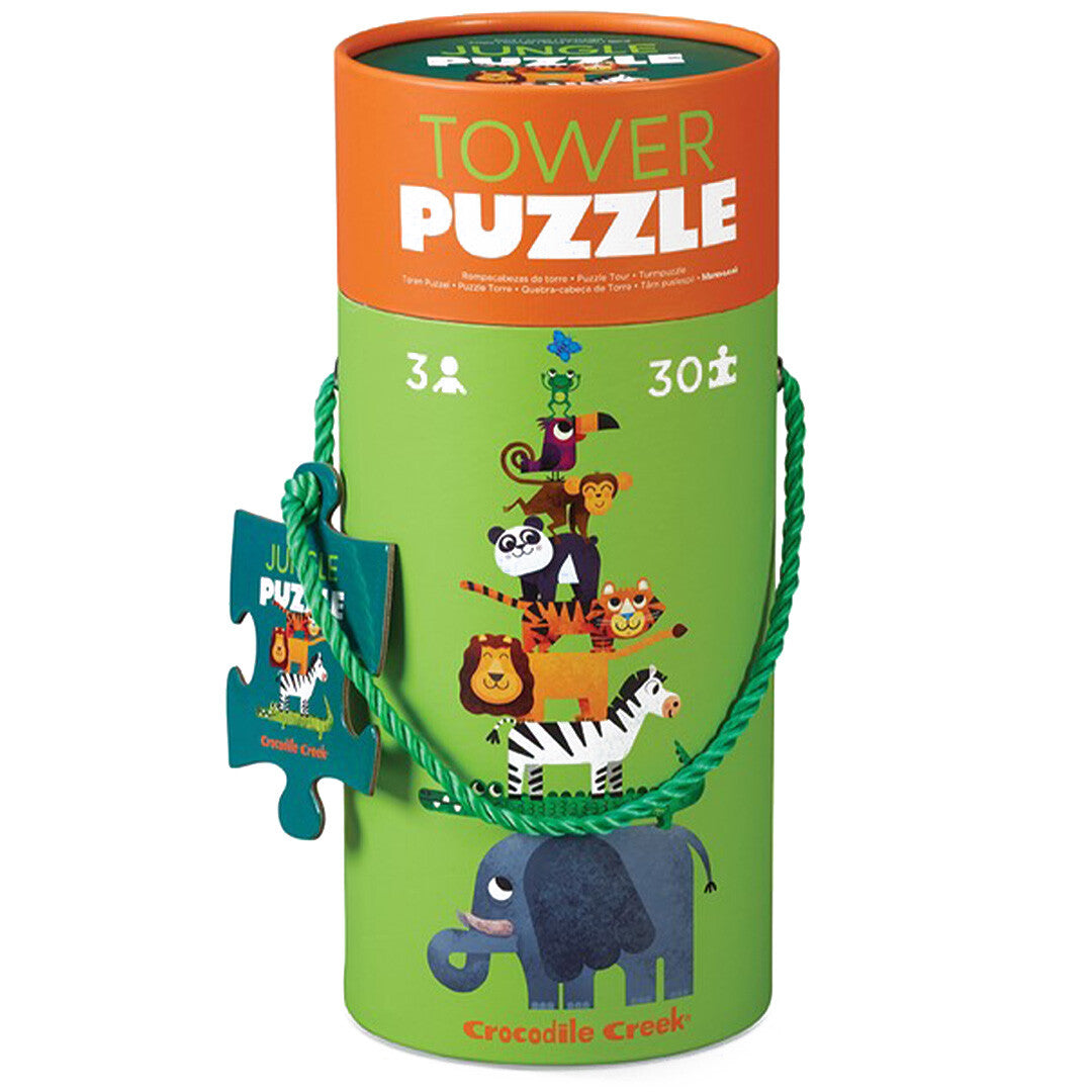 crocodile creek vloerpuzzel jungle - 30st | CC40101 | 5